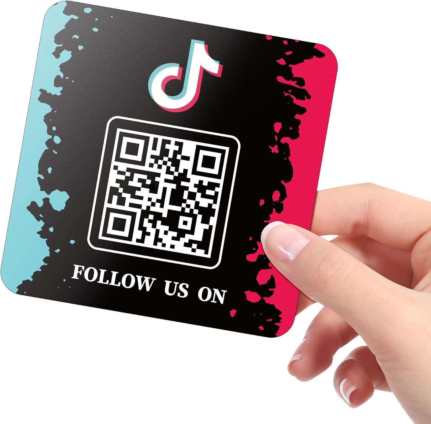 Tiktok QR Social Media Stickers 25PCS
