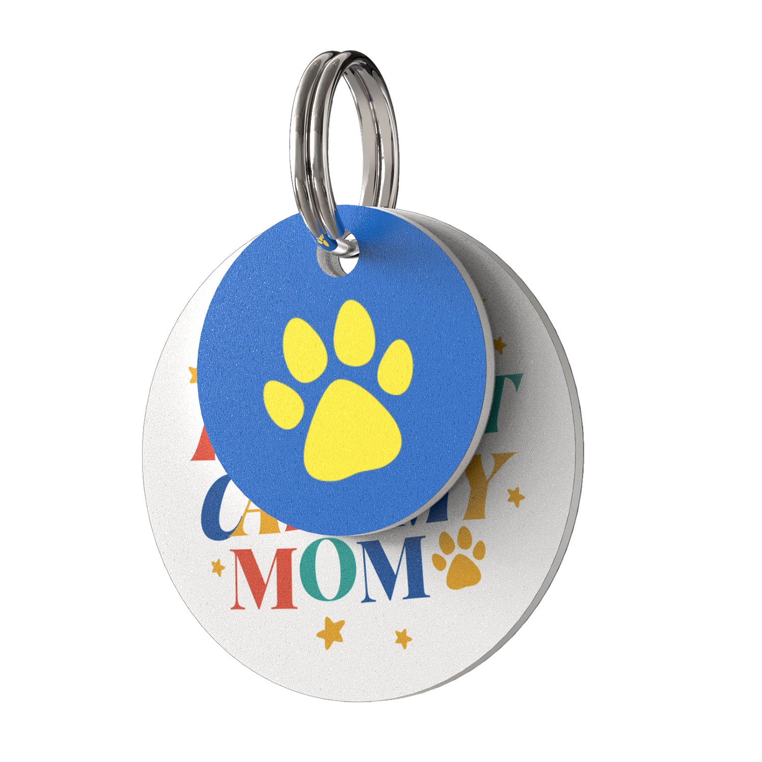 PVC QR pet tag-"CALL MY MOM"