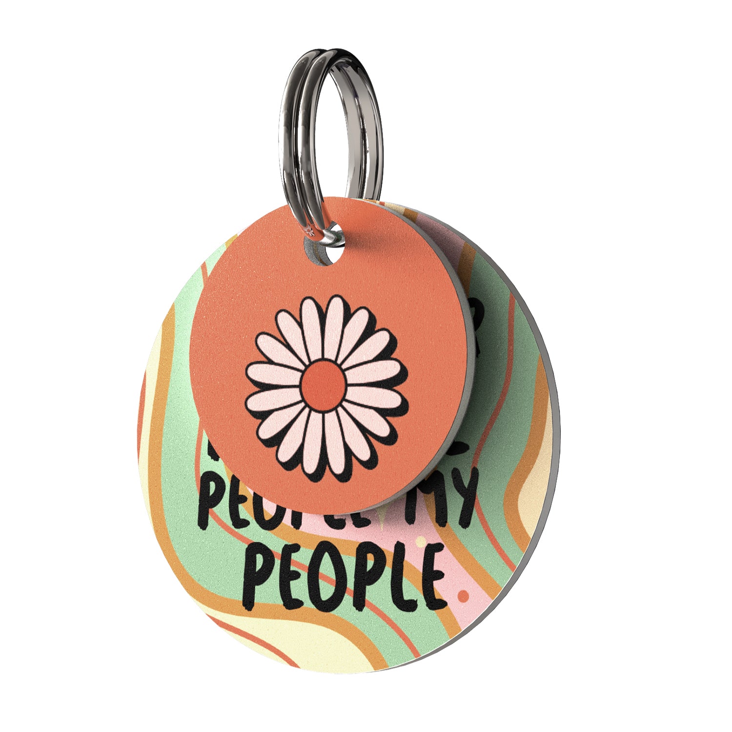 PVC QR pet tag-"DAISY"