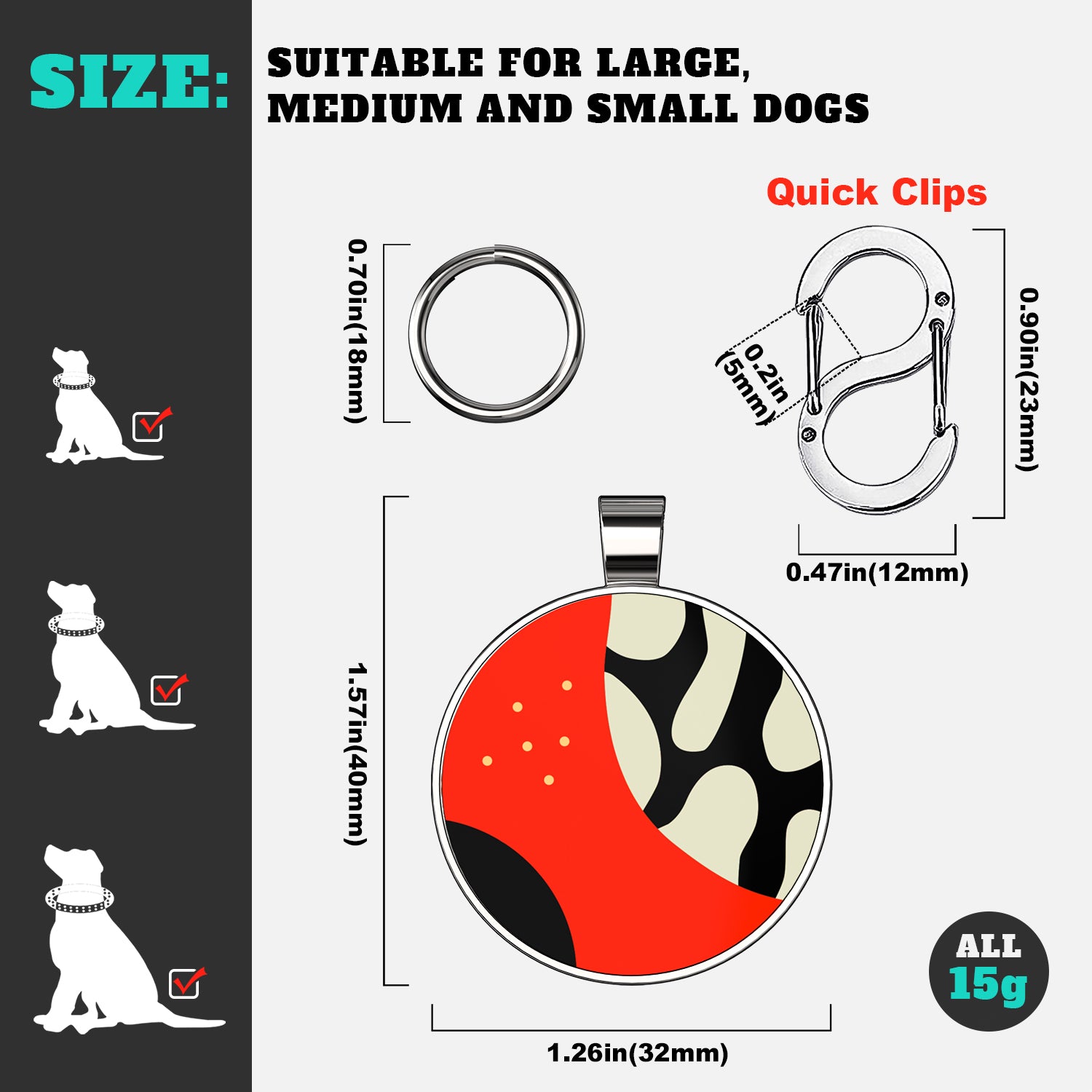 Alloy ID QR code pet tag-Unknown Surprise