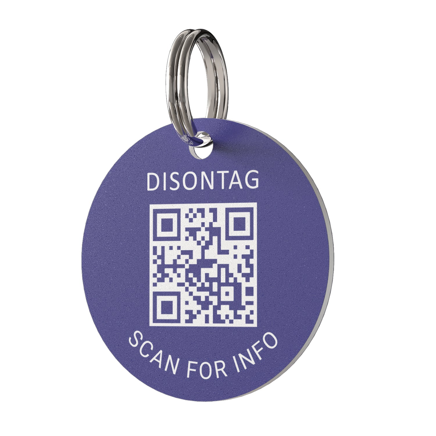 PVC QR pet tag-"I HISS AT CUNTS"