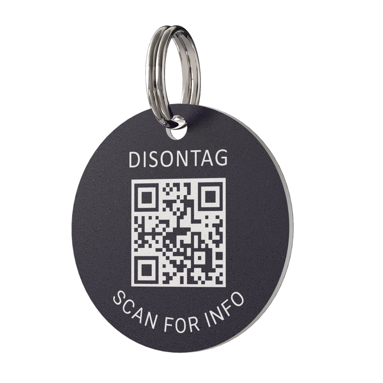 PVC QR pet tag- "ADVENTURE"