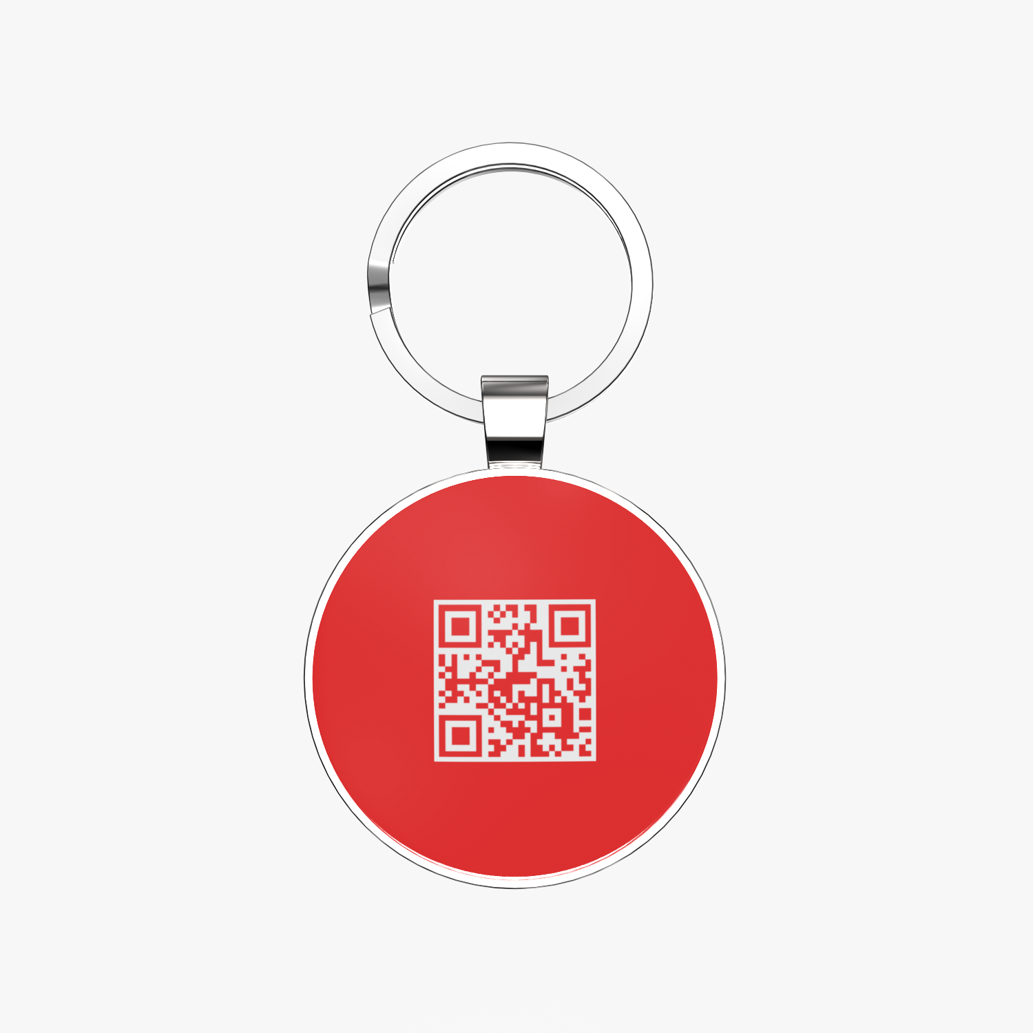 QR code pet tag Colorful text-NO.170907