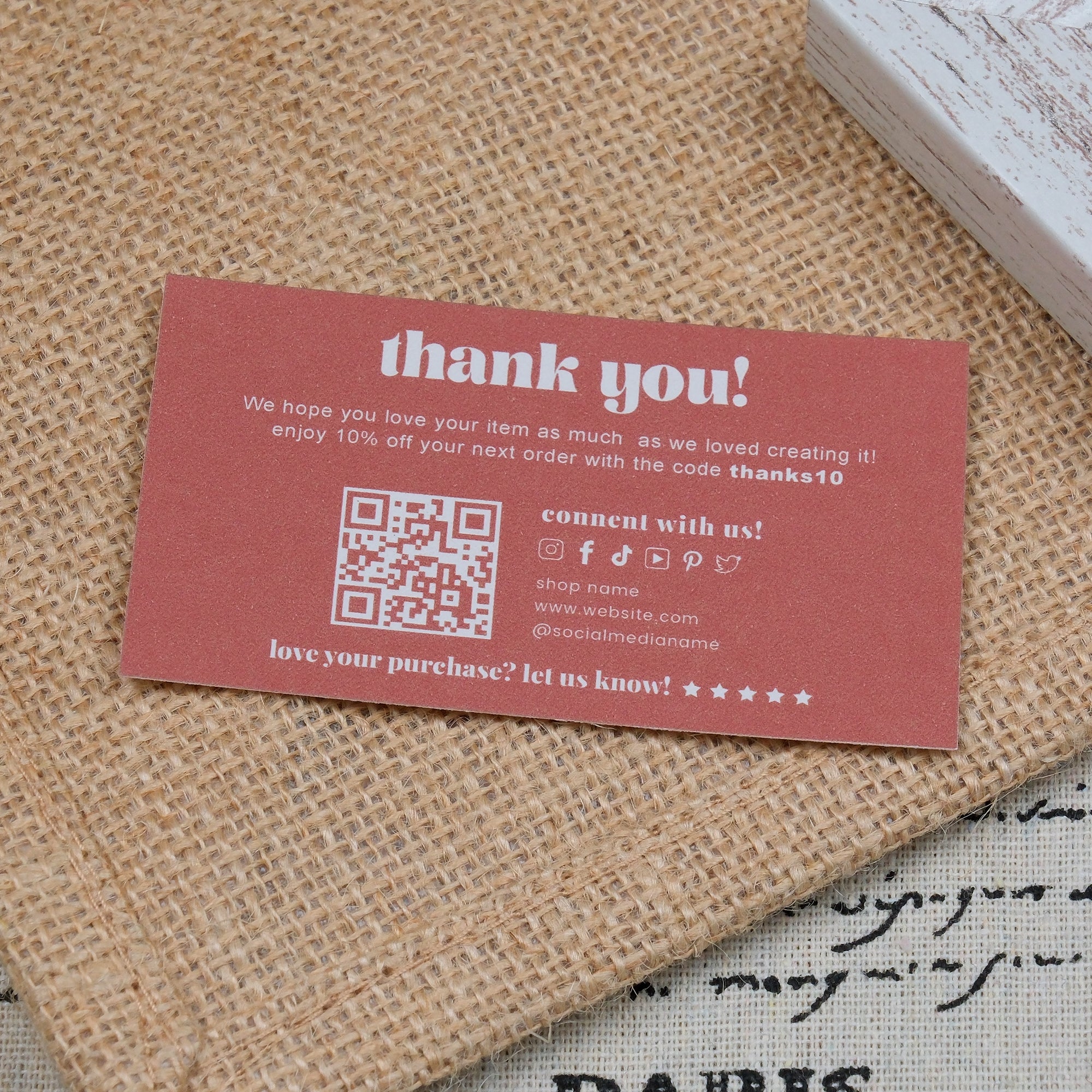 DISONTAG Season Thank You Cards - S2