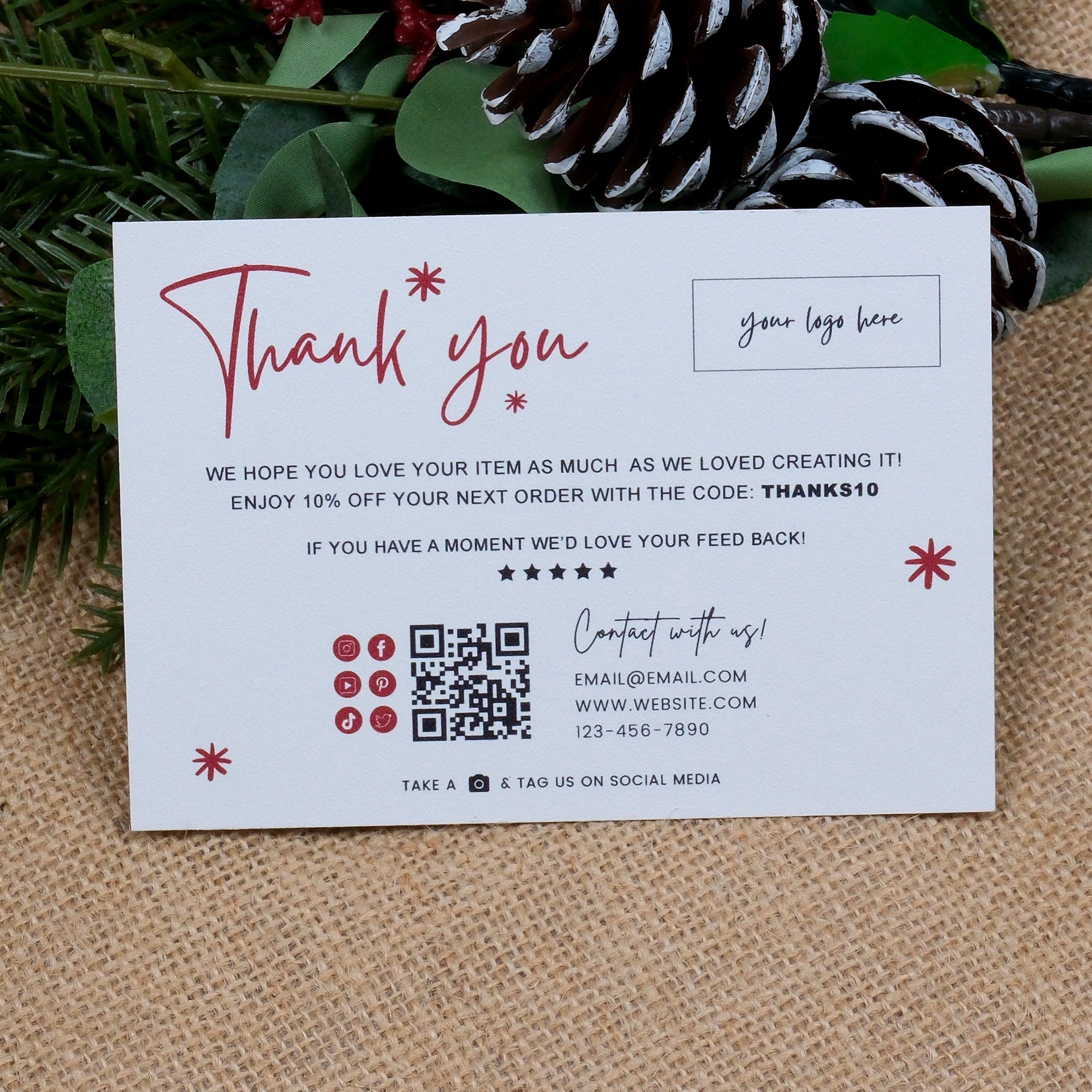 DISONTAG Season Thank You Cards - S4