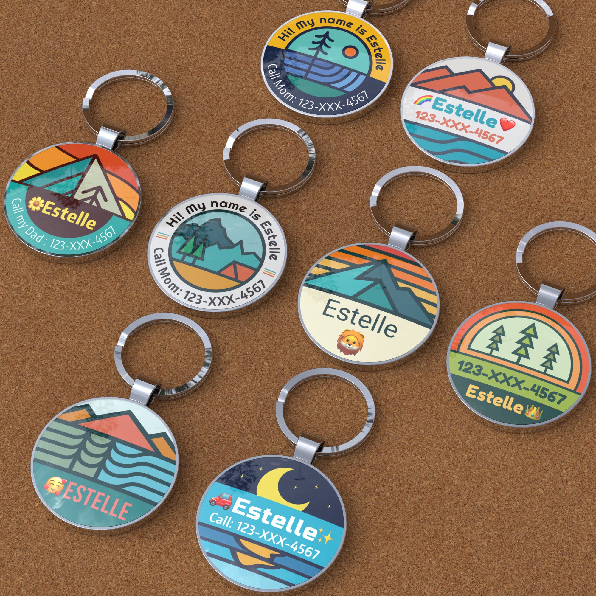 QR code pet tag Adventure tour-NO.160903