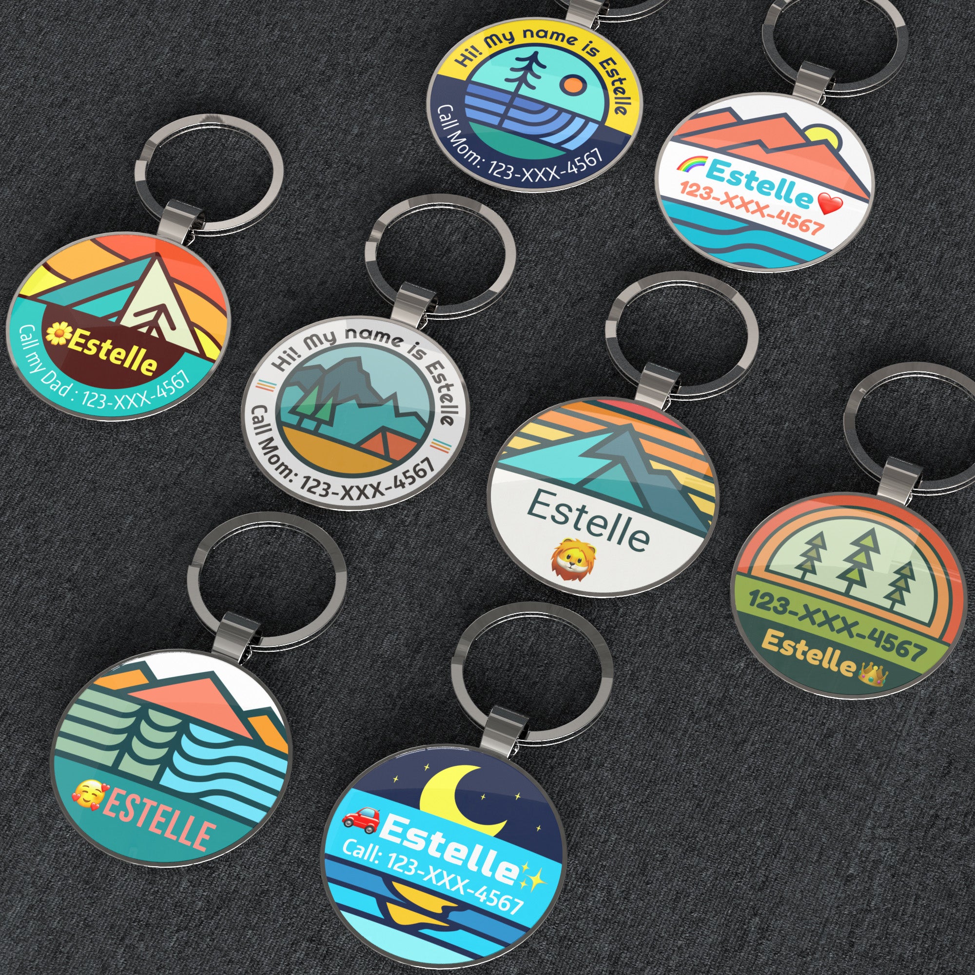 QR code pet tag Adventure tour-NO.160907