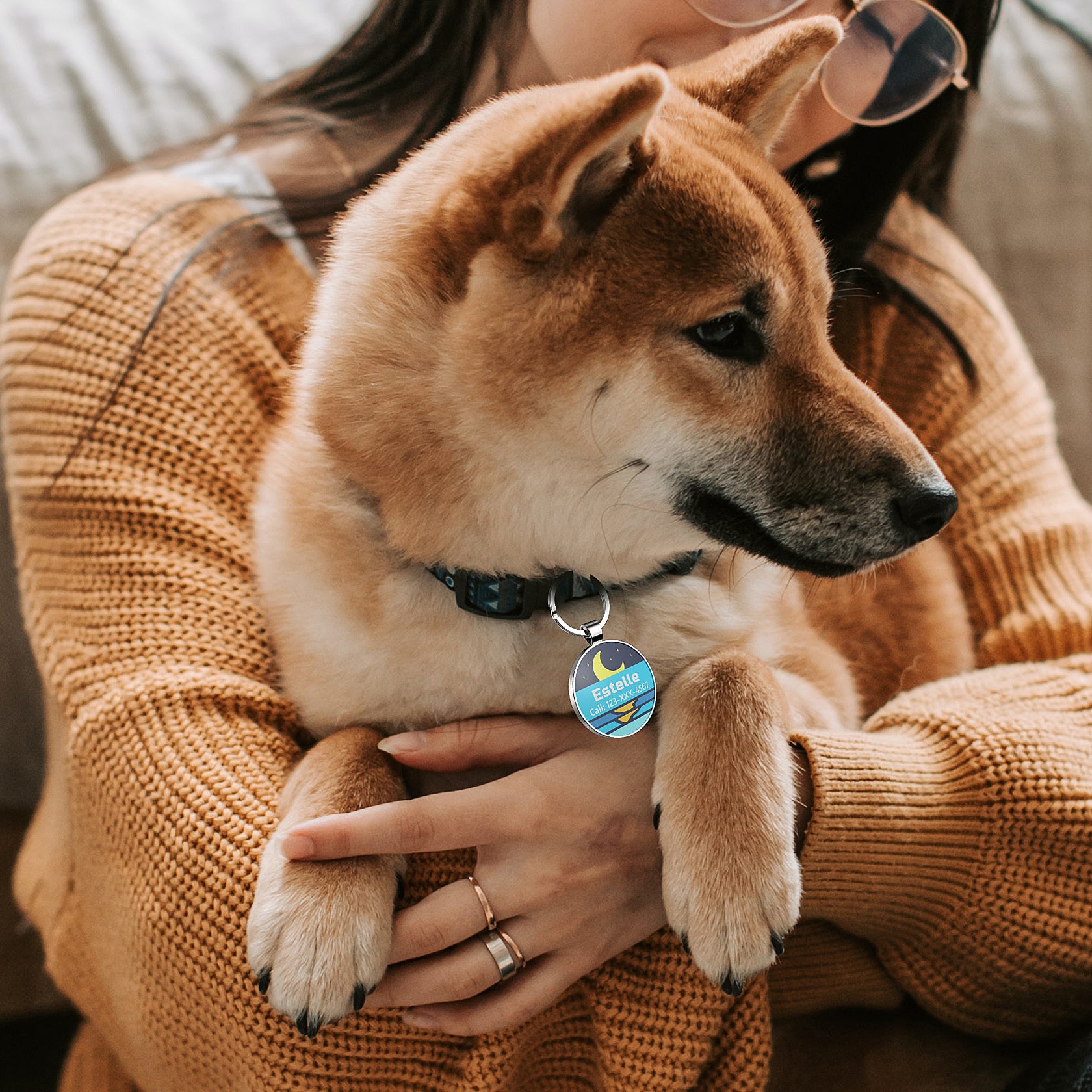 QR code pet tag Adventure tour-NO.160902