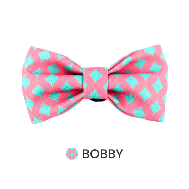 DISONTAG Bow Tie for Pets Fun Bow Ties for Dogs & Cats Bowties For Birthday Wedding Parties---BOBBY
