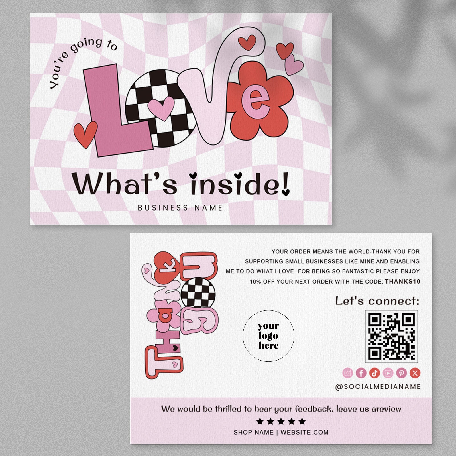 DISONTAG Season Thank You Cards - S3