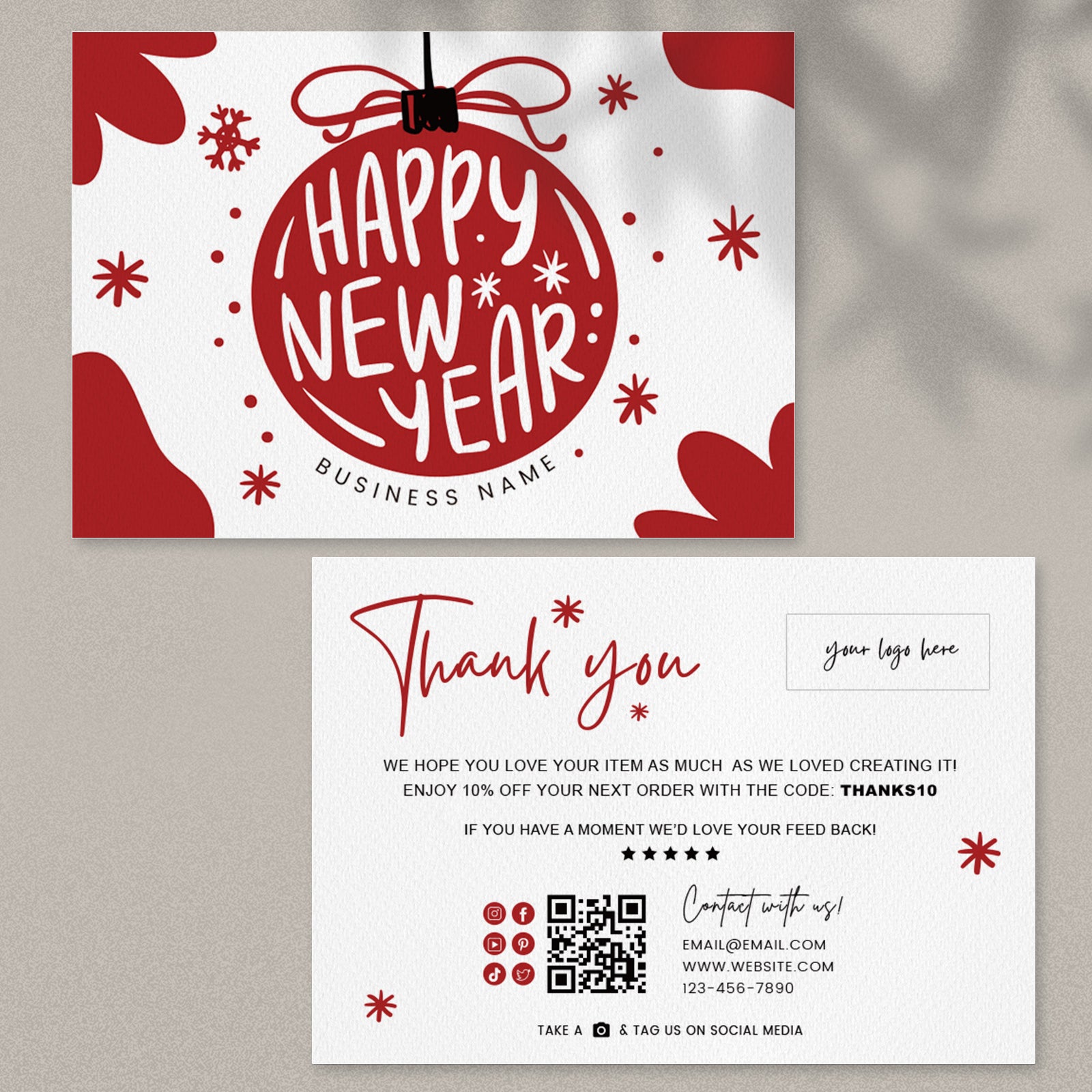 DISONTAG Season Thank You Cards - S4