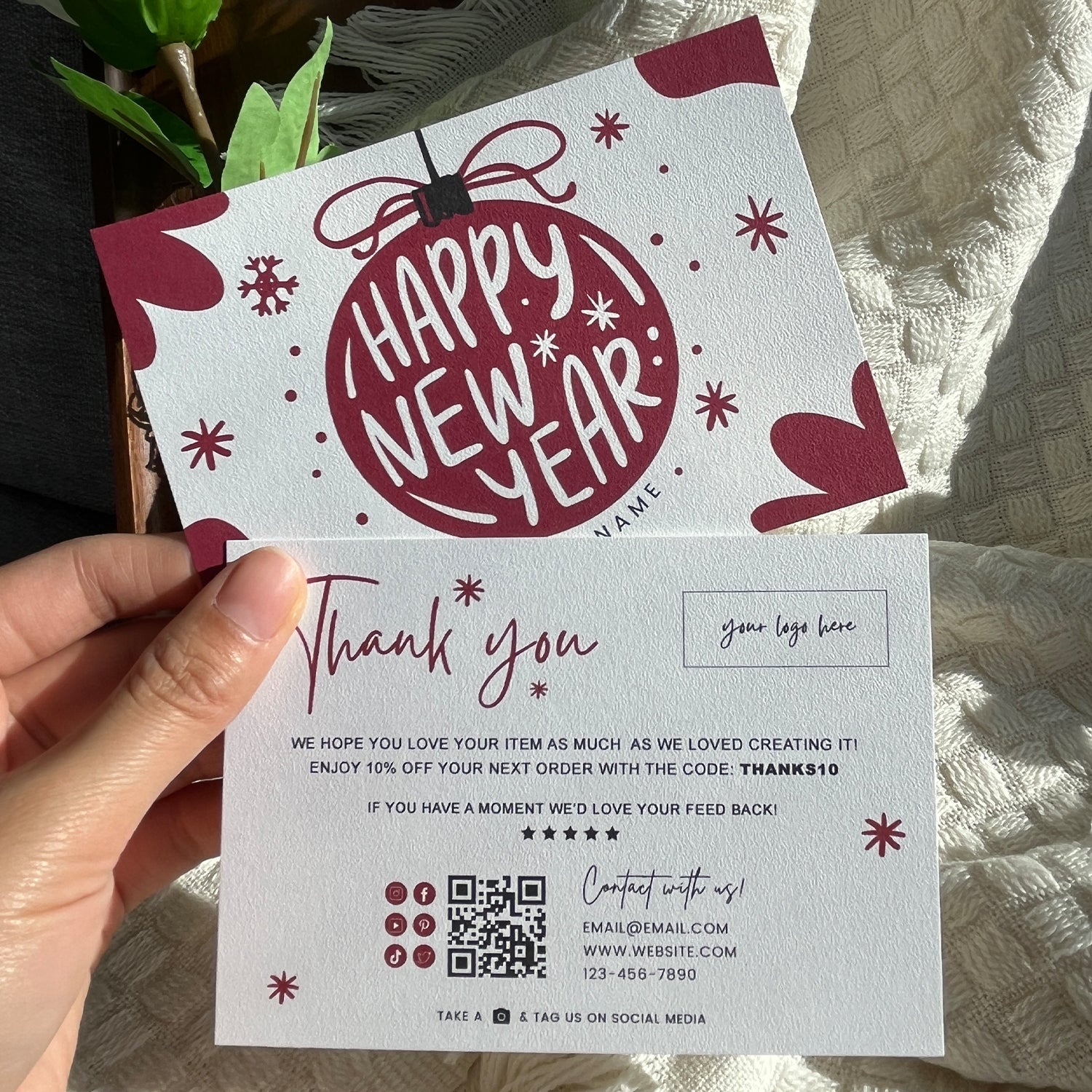 DISONTAG Season Thank You Cards - S4