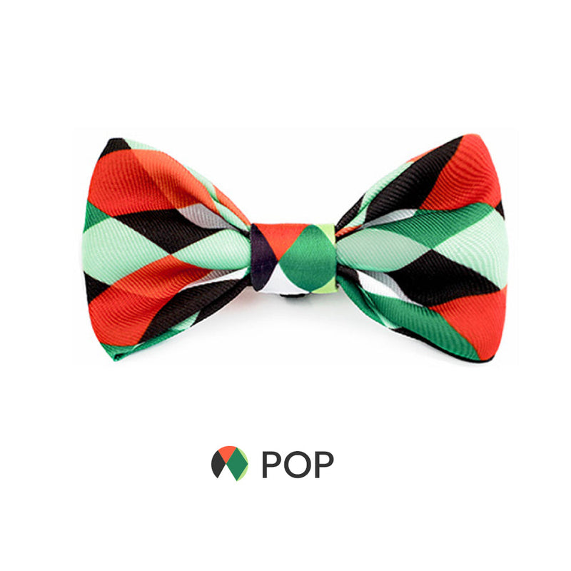 DISONTAG Bow Tie for Pets Fun Bow Ties for Dogs & Cats Bowties For Birthday Wedding Parties ---POP