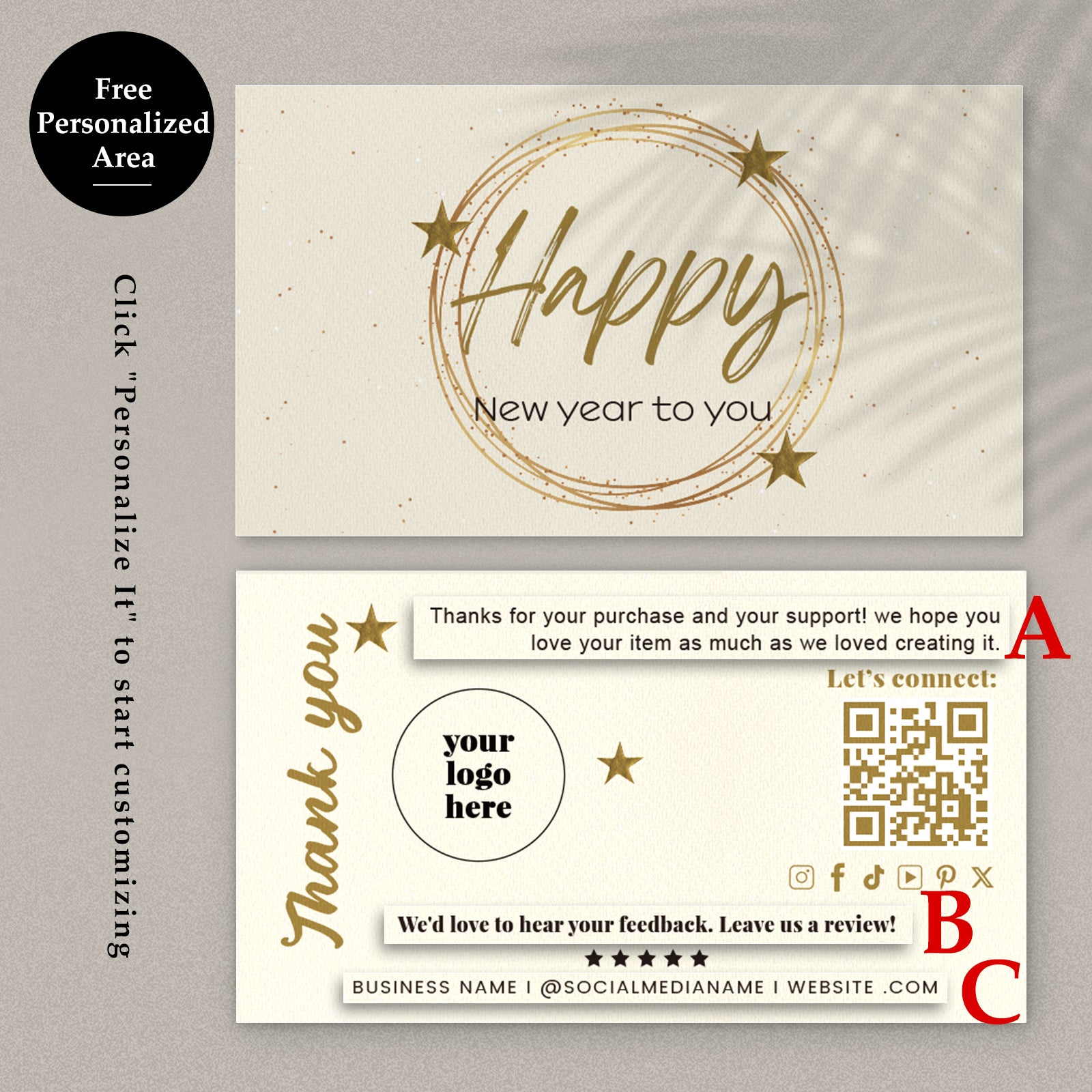 DISONTAG Season Thank You Cards - S1