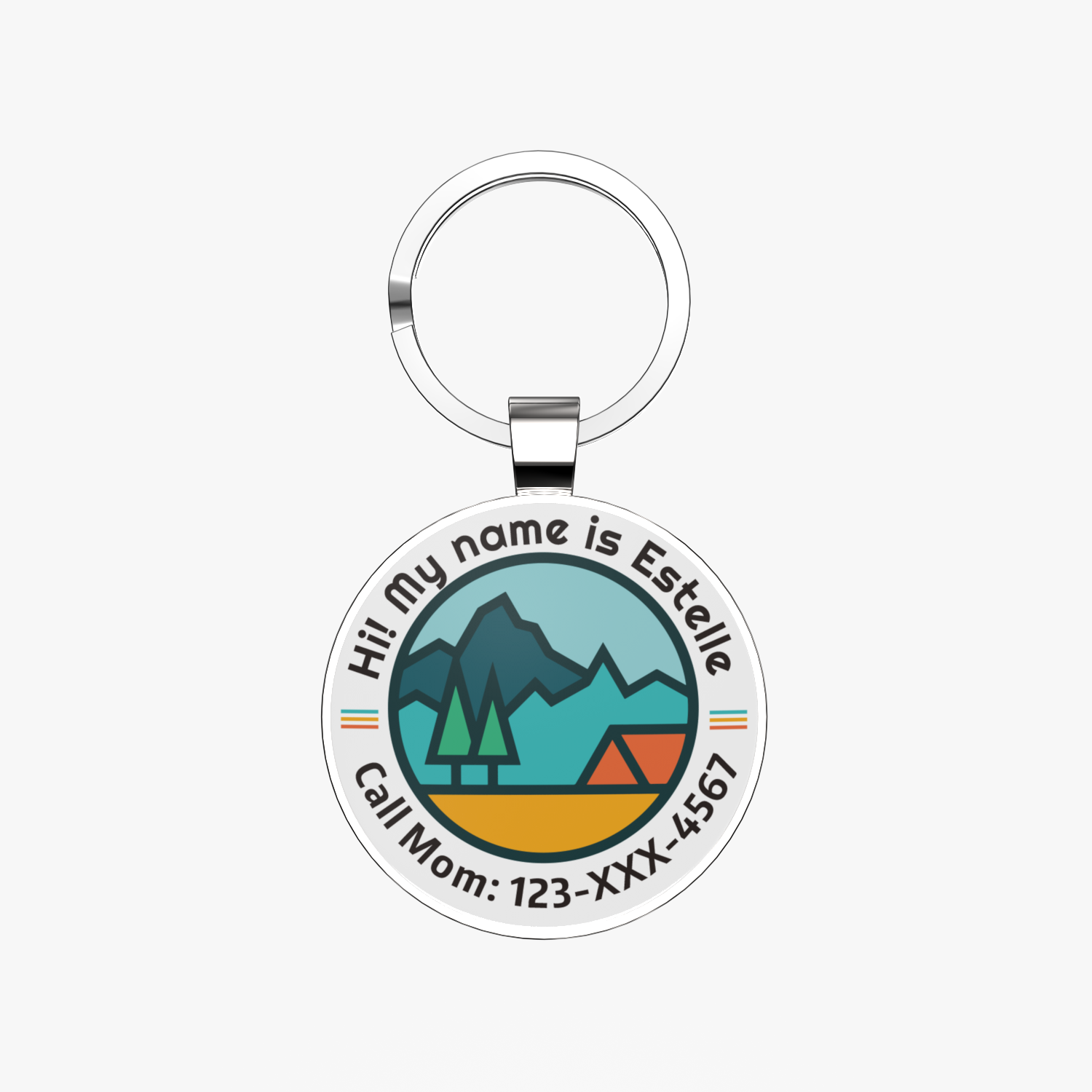 QR code pet tag Adventure tour-NO.160906