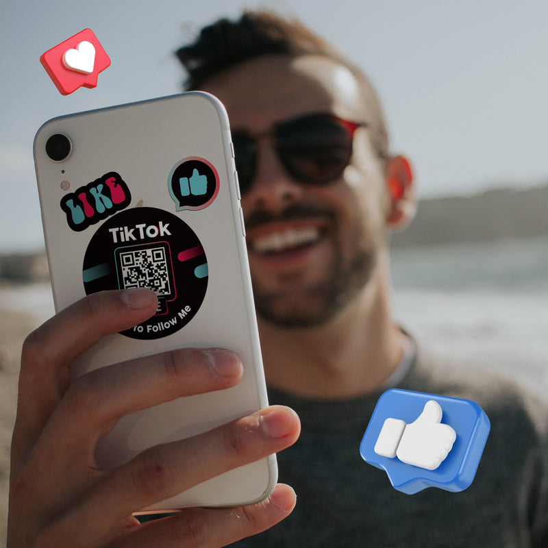 Social Media Stickers ---Tiktok (3PCS)