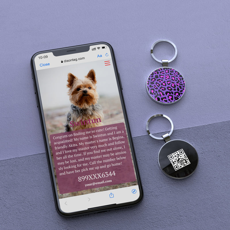 QR code pet tags-NO.150604