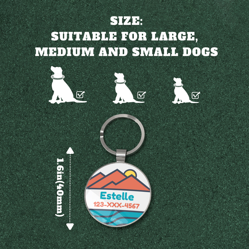 QR code pet tag Adventure tour-NO.160901