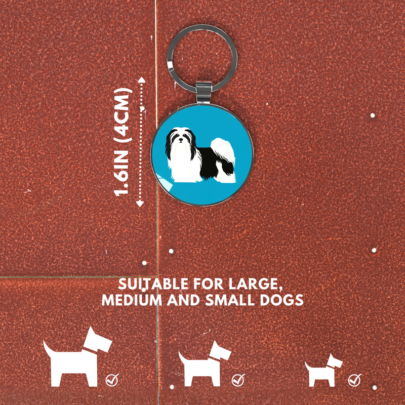 QR code pet tag Dog breeds tags-Havanese