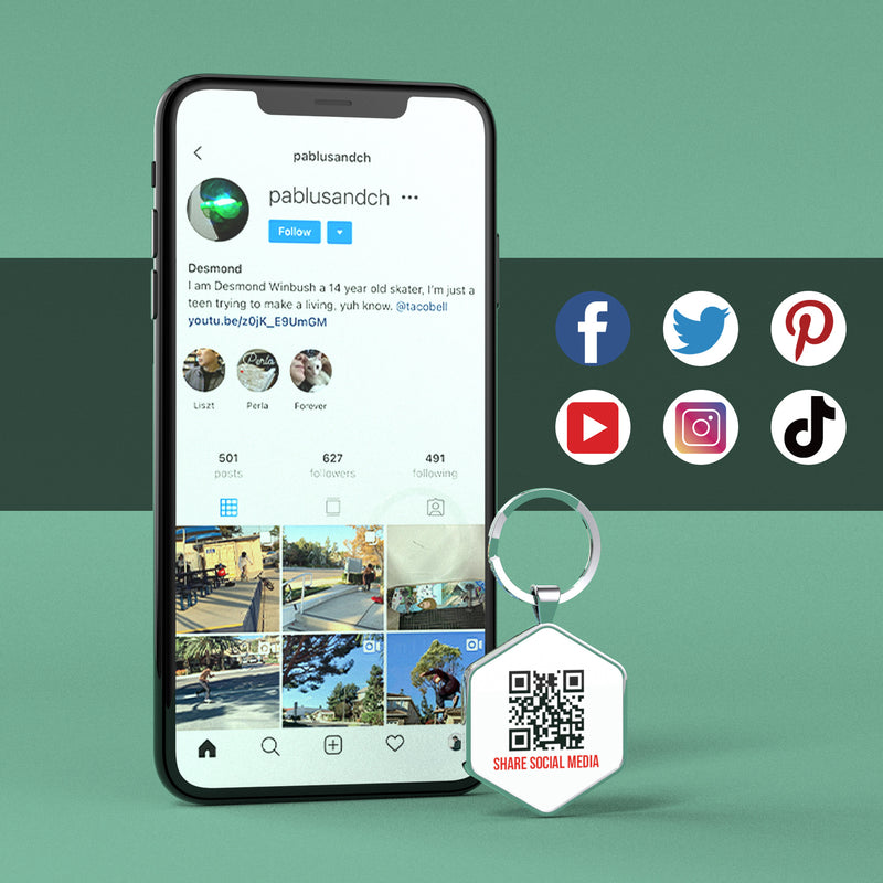 CUSTOM SOCIAL MEDIA TAGS-NO.12